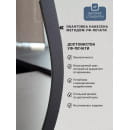 Зеркало фигурное с подсветкой, сенсор на движение в черной УФ-окантовке, 45х77 см Emze LED.UV.NF.45.77.CHE.4K (LED.UV.NF.45.77.CHE.4K) 