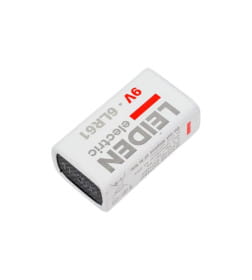 Батарейка 6LR61 (6LF22) 9V alkaline крона LEIDEN ELECTRIC