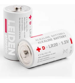 Батарейка D LR20 1.5V alkaline (2шт) LEIDEN ELECTRIC