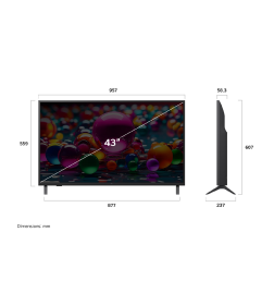 Телевизор LG 43" 43UA75009LA