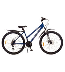 Двухколесный велосипед FAVORIT DIAMOND-27.5MDS, DMD27MD17BL