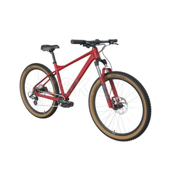 Велосипед Stark'25 Hunter 27.2 HD красный матовый/черный M/17.5" (HQ-0017838) 