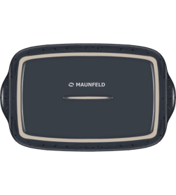 Форма для выпечки и запекания из жаропрочной керамики 35x22,2x7,5 см MAUNFELD AGATA MF35AGT01BW