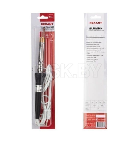 Паяльник с керамическим нагревателем 220В 65Вт REXANT 12-0465 (12-0465) 