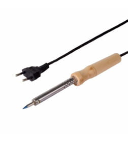 Паяльник ПД 220В 25Вт деревянная ручка (блистер) PROCONNECT 12-0174-4