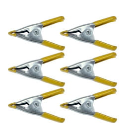 Набор металлических пружинных струбцин (6шт) 50мм. VOREL