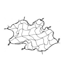 Сетка в багажник 90х90см VOREL