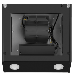 Вытяжка кухонная MAUNFELD Dream 90 Push Glass чёрный