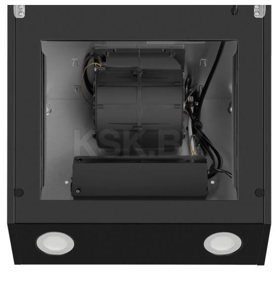 Вытяжка кухонная MAUNFELD Dream 90 Push Glass чёрный (КА-00025323) 