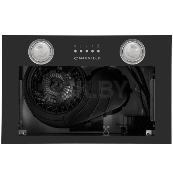 Вытяжка кухонная MAUNFELD Bay 45 Push чёрный (КА-00025444) 