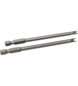 Биты SPANNER 4x100мм. 8х100мм. 2шт. YATO