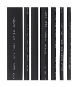 Набор термоусадочных трубок №7 (клеевой) REXANT 29-0107