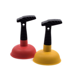 Вантуз резиновый с пластмассовой ручкой 10,5х15,5 см 27257082