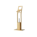 Подставка для туалетной бумаги и щетки для WC (бамбук) 32х22х84 см G17-XL026 (G17-XL026) 