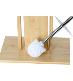 Подставка для туалетной бумаги и щетки для WC (бамбук) 32х22х84 см G17-XL026