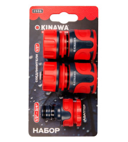 Набор соединителей 1/2", адаптер 1/2"-3/4" OKINAWA 2506