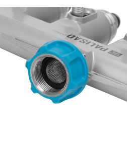 Разветвитель четырёхканальный с внутренней резьбой 3/4" (алюминий) LUXE Palisad 65833