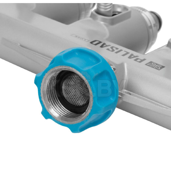 Разветвитель четырёхканальный с внутренней резьбой 3/4" (алюминий) LUXE Palisad 65833 (65833) 