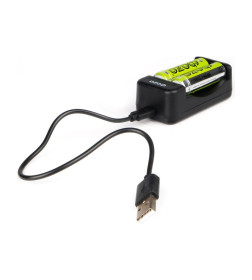 Зарядное устройство B-50USB (2xAA/AAA 1x9V) +2xAA 2000mAh ФАZА