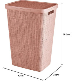 Корзина бельевая Curver Jute laundry hamper