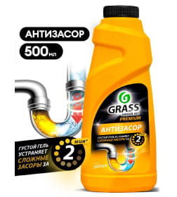 Средство щелочное для прочистки канализационных труб "DIGGER-GEL" Premium(флакон 500 мл)