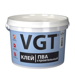 Клей ПВА VGT строительный, 2,5 кг
