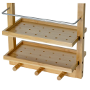 Полка для ванной деревянная (бамбук) 27х14,5х80 см Fresca G17-XL051 (G17-XL051) 