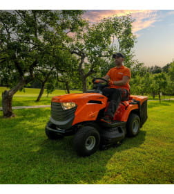 Райдер бензиновый (минитрактор) с гидростатической трансмиссией DAEWOO DLT 98 HV