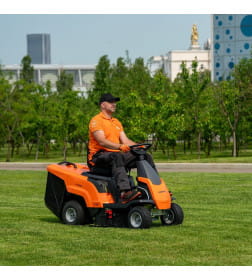 Райдер бензиновый с гидростатической трансмиссией DAEWOO DLR 66 H