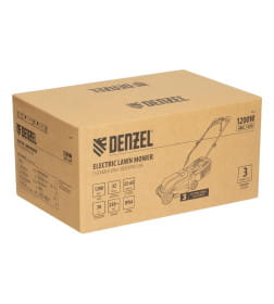 Газонокосилка электрическая DENZEL GMC-1200