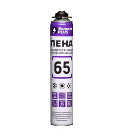 Пена монтажная MasterTeks REMONT PLUS 65 PRO, всесезонная, 745 мл