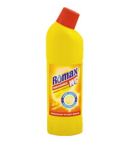 Универсальное чистящее средство " Romax  WC" лимонная свежесть 750г