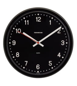 Часы настенные TROYKA корпус черный 91900901