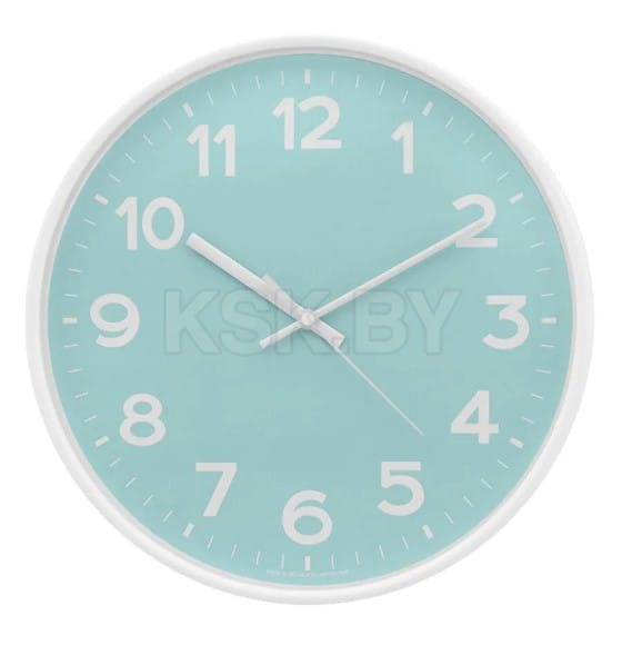 Часы настенные TROYKA обод тонкий белый глянцевый 777717133 (777717133) 