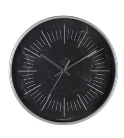 Часы настенные TROYKA черный мрамор 77777794