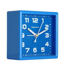 Часы-будильник настольные TROYKA голубой БЭМ-08.41804