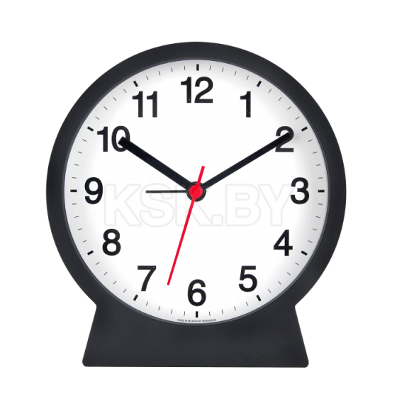 Часы-будильник настольные TROYKA корпус черный матовый БЭМ 07.00701 (БЭМ 07.00701) 