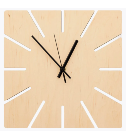 Часы настенные TROYKA минимализм/квадрат 90904001