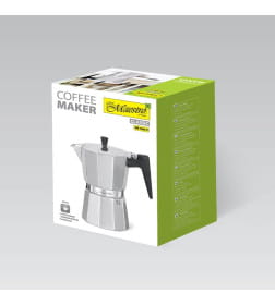 Гейзерная кофеварка 450 мл MR-1666-9 алюминий Espresso Moka Maestro