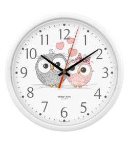 Часы настенные TROYKA корпус белый 91910953