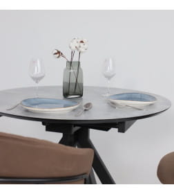 Стул AV 433, шоколадный бархат Confetti chocolate/черный