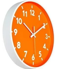 Часы настенные TROYKA обод тонкий белый глянцевый 777717132