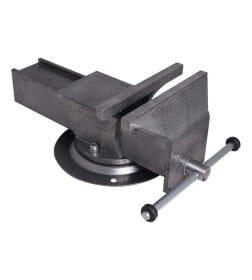 Тиски слесарные поворотные Калибр ТПСН-200ИС (200мм, стальные)