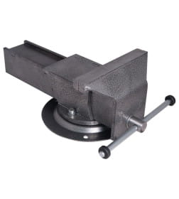 Тиски слесарные поворотные Калибр ТПСН-200ИС (200мм, стальные)