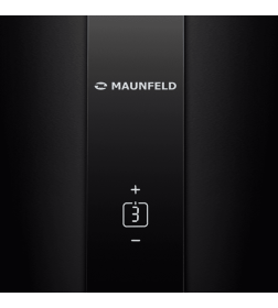 Вытяжка кухонная MAUNFELD Lee Light Isla 35 Sensor черный