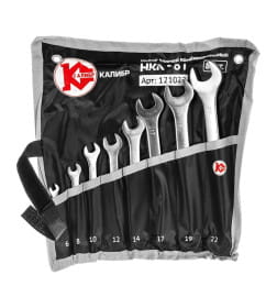 Набор ключей комбинированных Калибр НКК-8Т (8 штук, CrV)