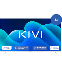Телевизор Kivi 43" M43UD70W (белый)