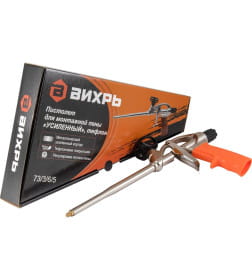 Пистолет для монтажной пены усиленный тефлон Вихрь 73/3/6/5