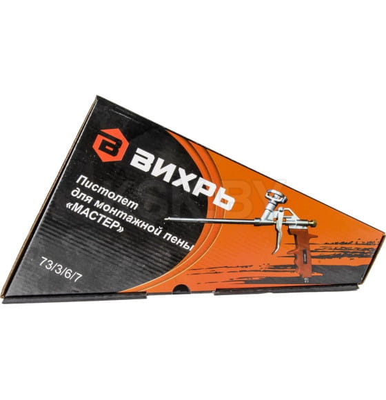 Пистолет для монтажной пены "МАСТЕР" Вихрь 73/3/6/7 (73/3/6/7) 