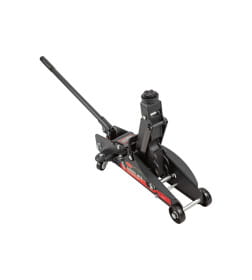 Домкрат подкатной гидравлический 2,5т с фиксацией в кейсе RockFORCE